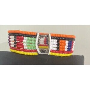 Maasai Masai Beaded Wire Bracelet